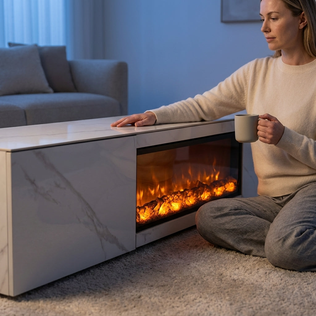 WHITE STONE TV UNIT