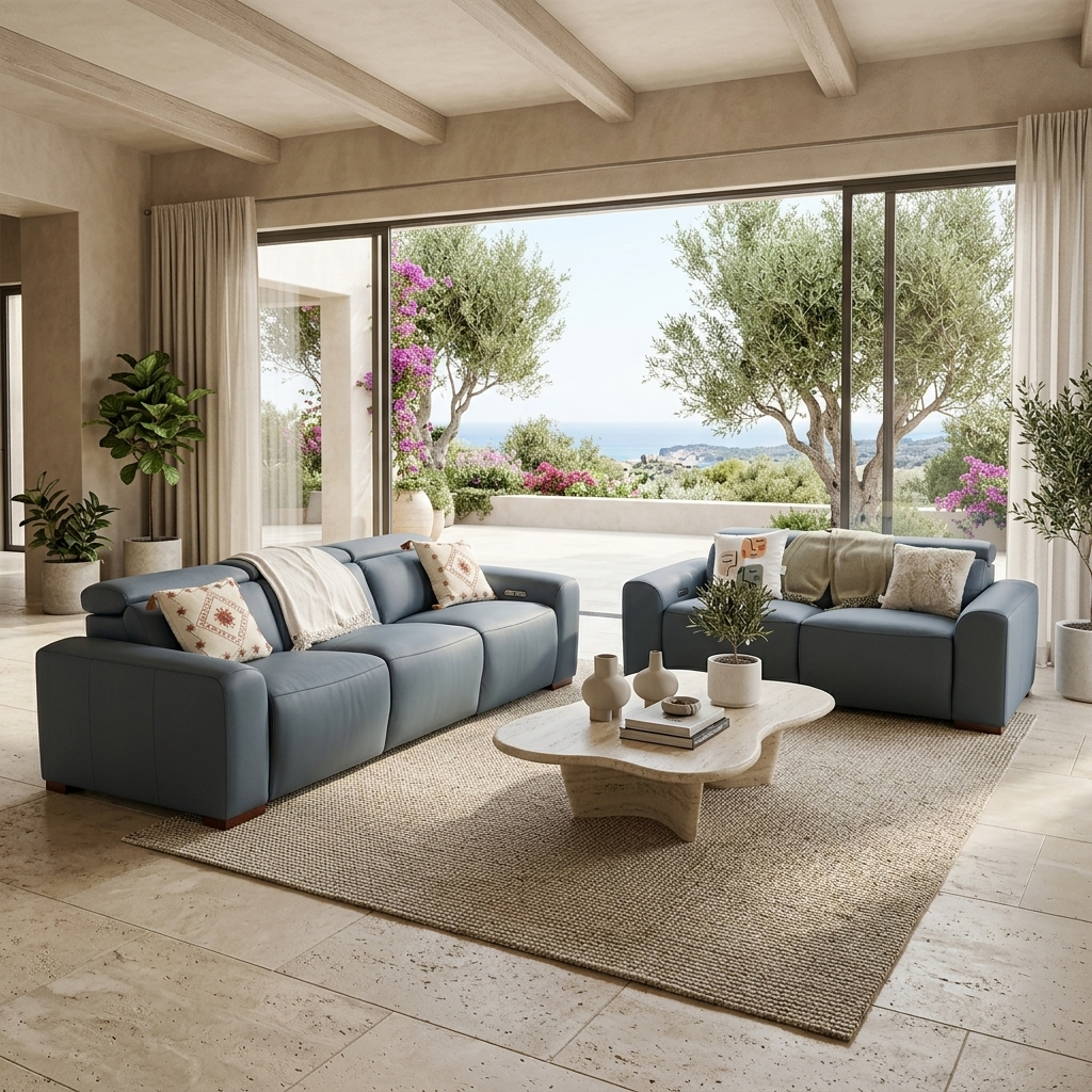 SKONA MAISON LEATHER LOUNGE