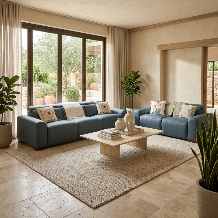 SKONA MAISON LEATHER LOUNGE