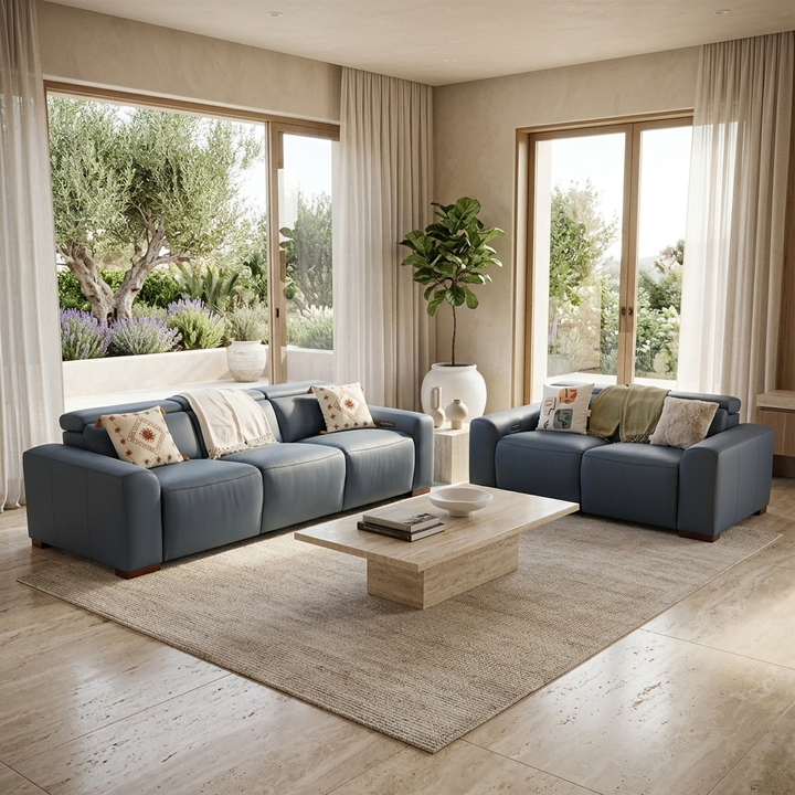 SKONA MAISON LEATHER LOUNGE
