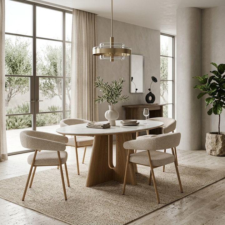 CYPRESS Dining Set W 4 FREE Chairs