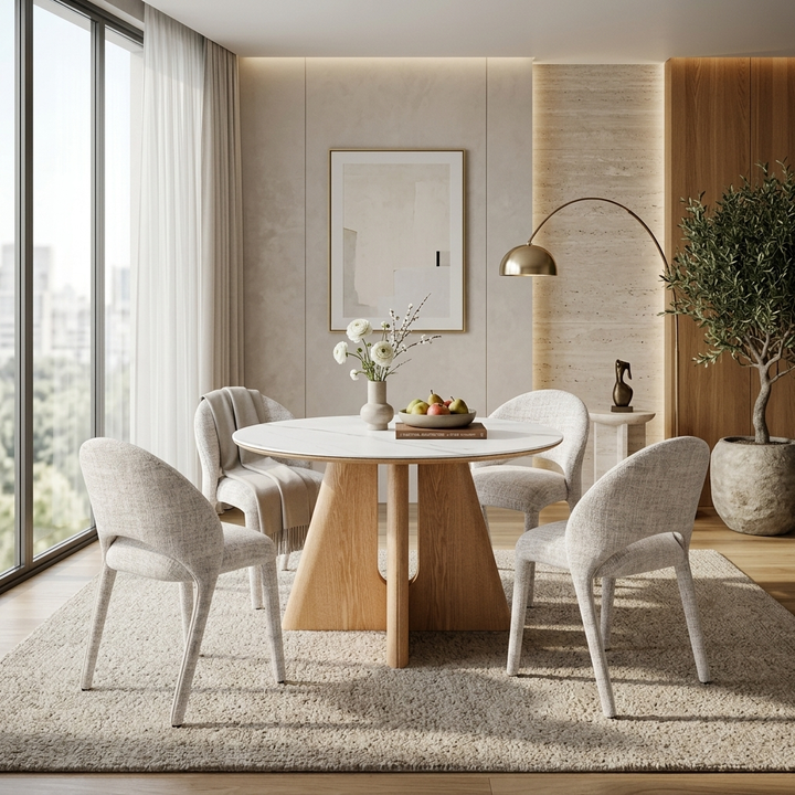 CYPRESS Dining Set W 4 FREE Chairs
