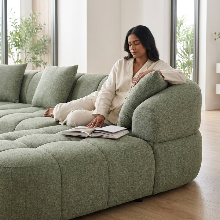 ALBERTA L-SHAPED LOUNGE W/ CHAISE