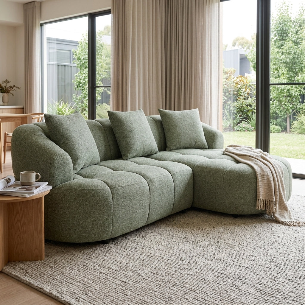 ALBERTA L-SHAPED LOUNGE W/ CHAISE