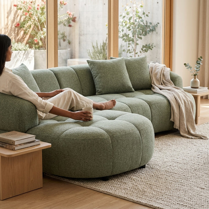 ALBERTA L-SHAPED LOUNGE W/ CHAISE