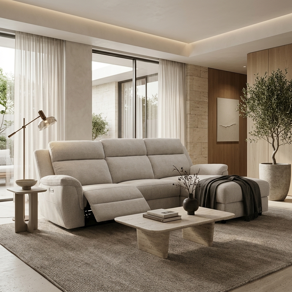 CALEB LOUNGE W/ STORAGE CHAISE