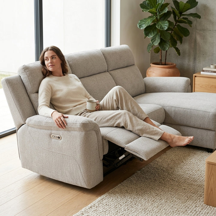 CALEB LOUNGE W/ STORAGE CHAISE