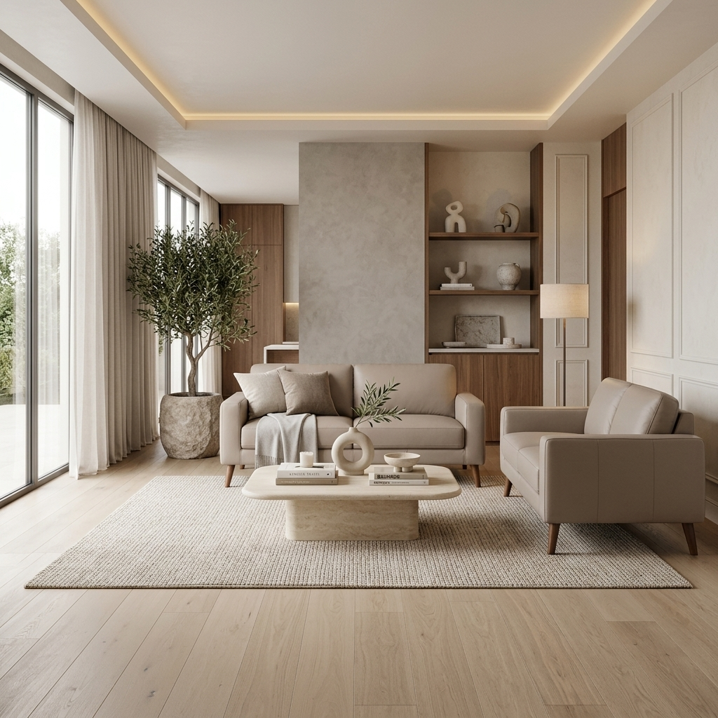 LARA Leather 3+2 Lounge