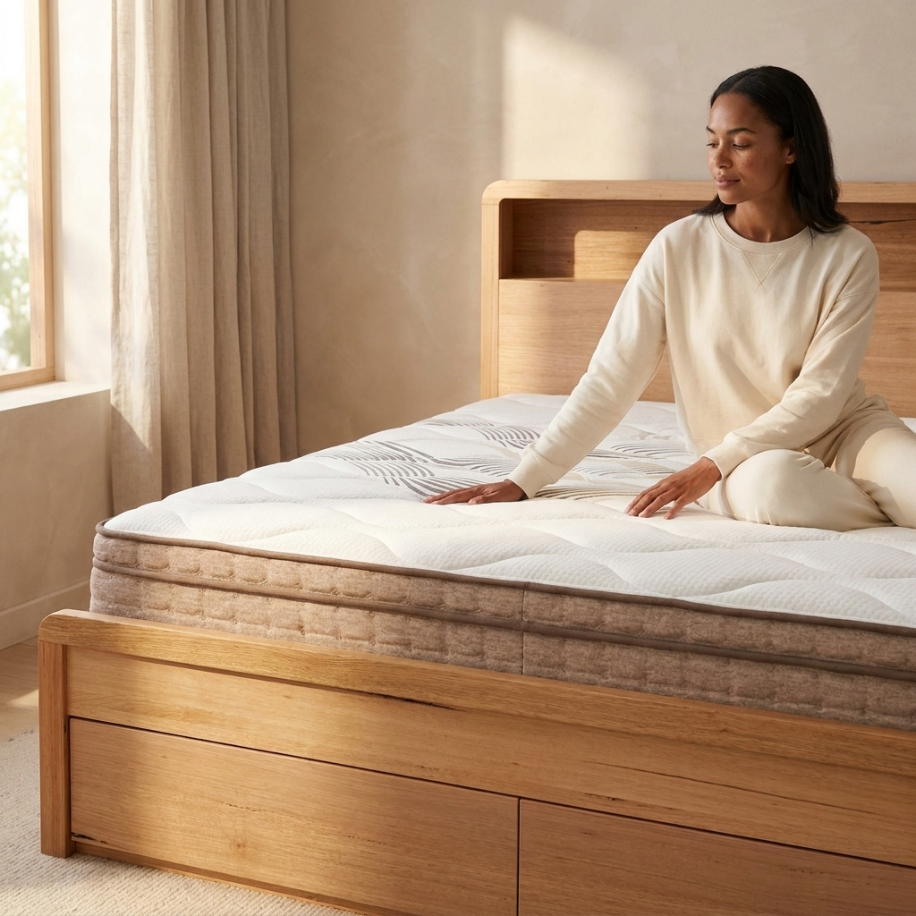 EVEREST Wooden Bed W/ Storage