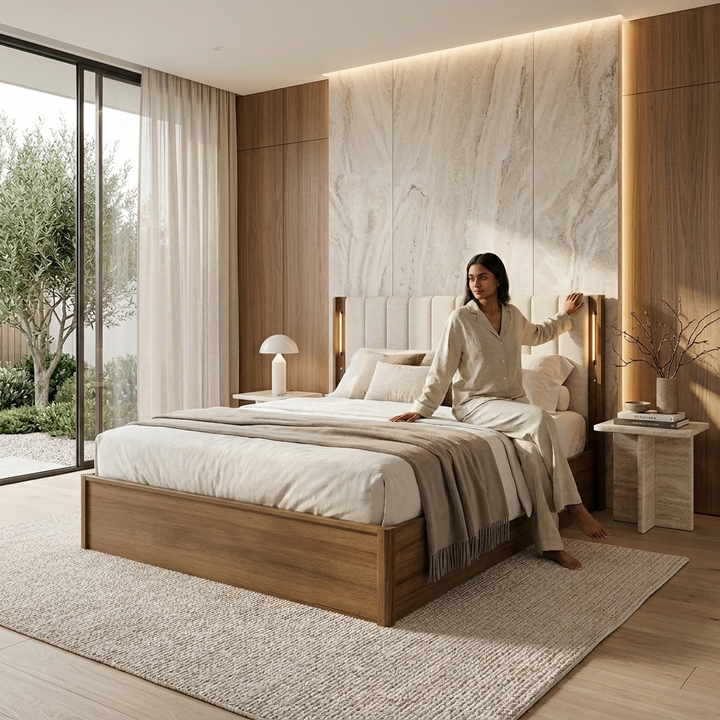 HAVANA Wooden Bed W/ Storage