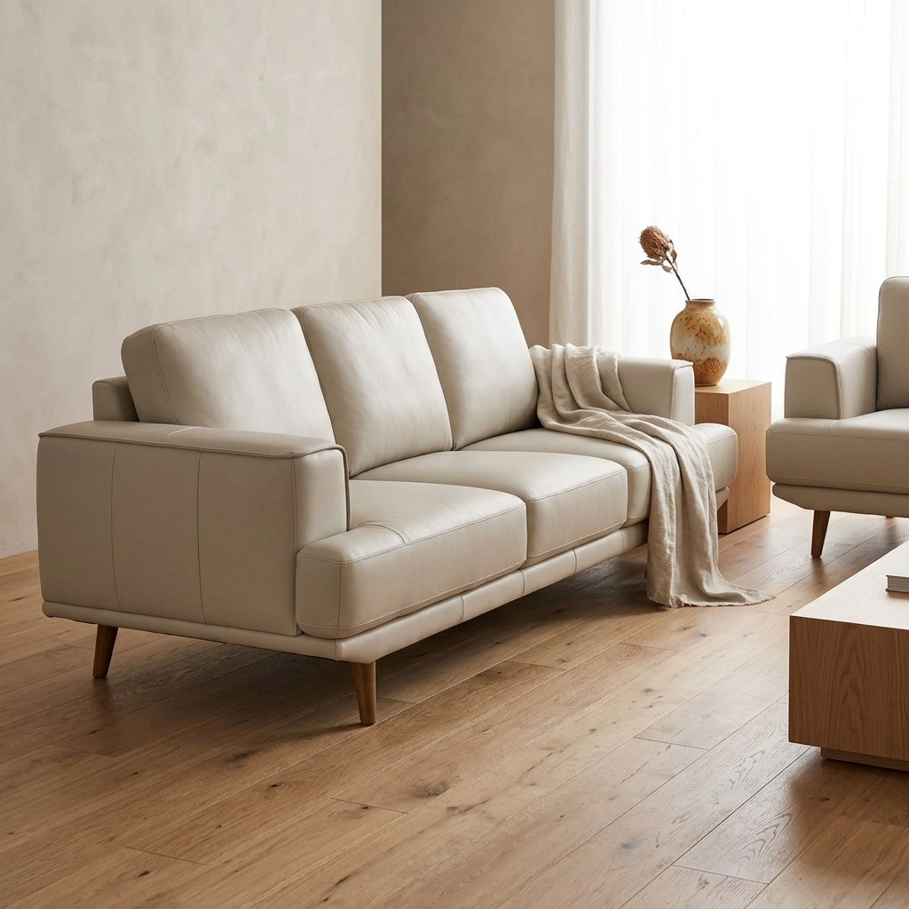 PRIMO 3+2 Leather Lounge