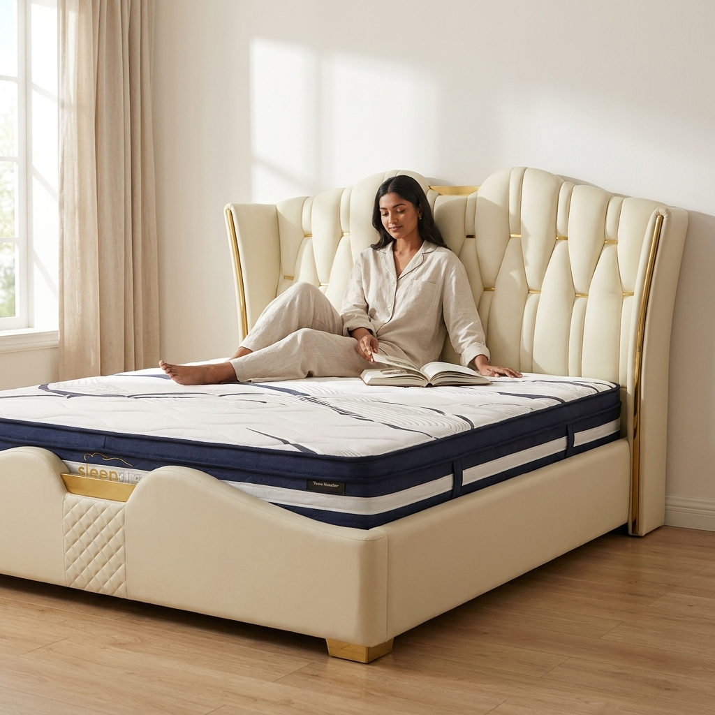 ROYAL DREAMER Leather Bed