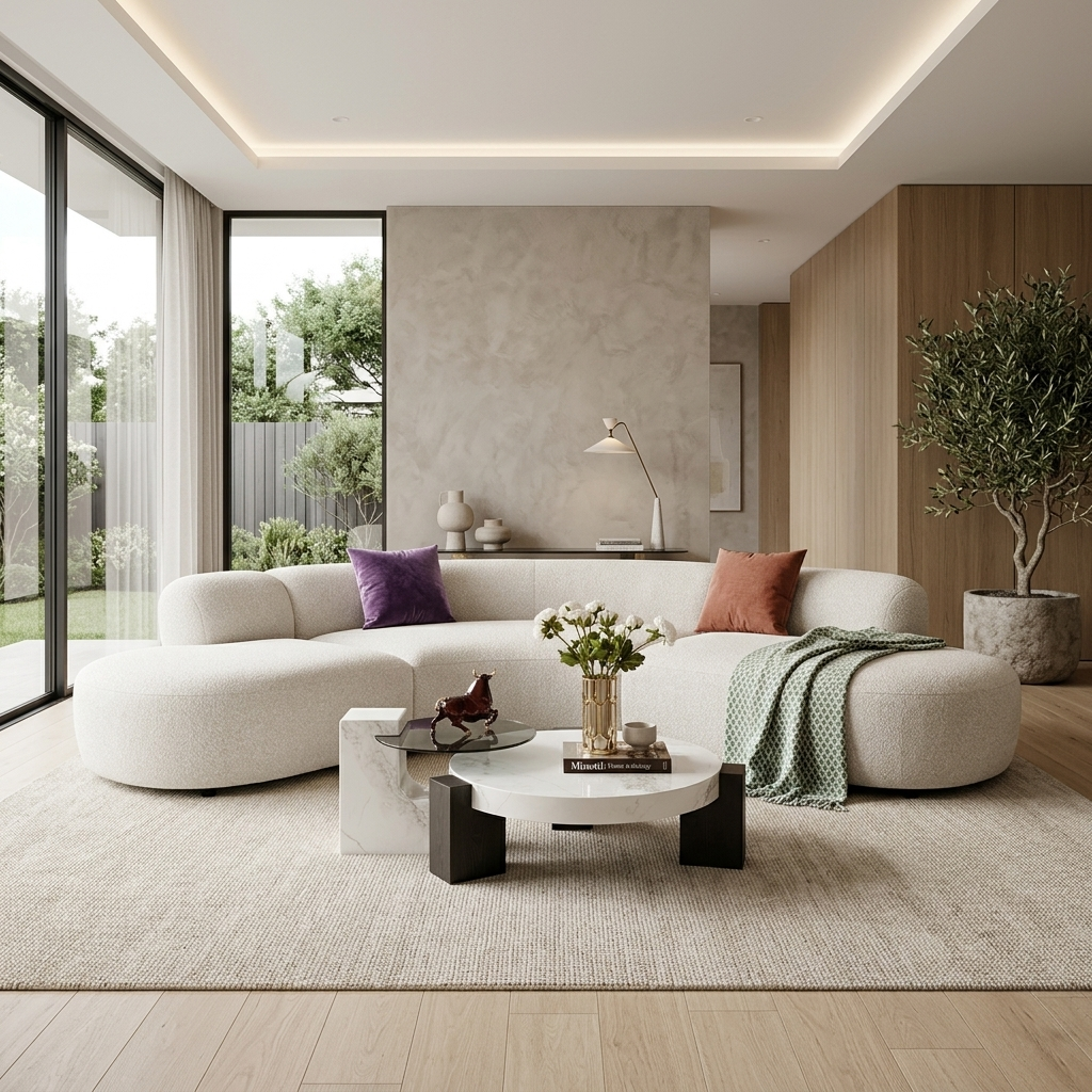 TONA Designer Curved Lounge