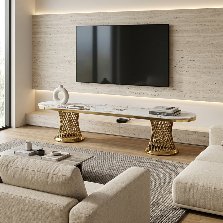 EARTH Stone TV Unit