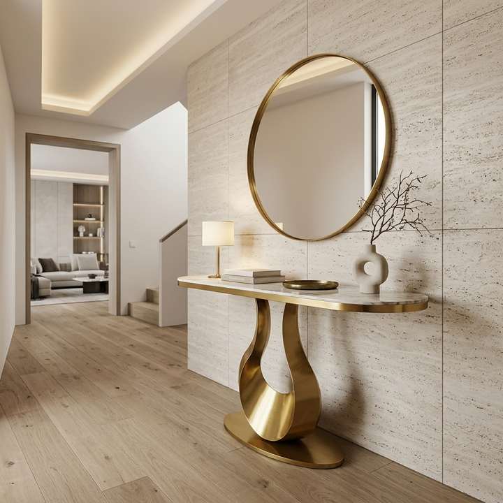 GOLDEN FLAME Hallway Table
