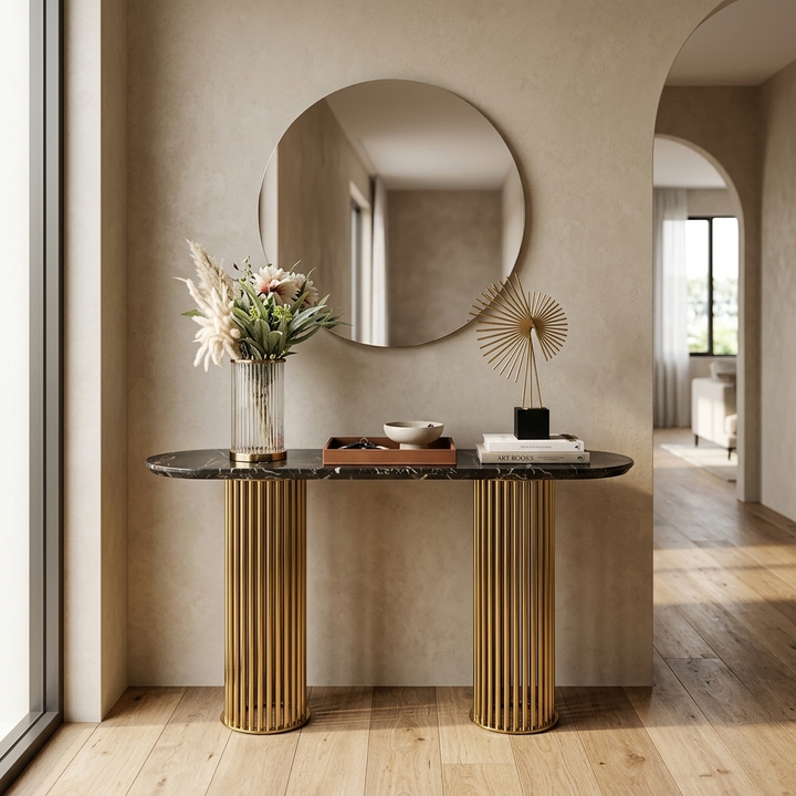 ATLAS Marble Hallway Table