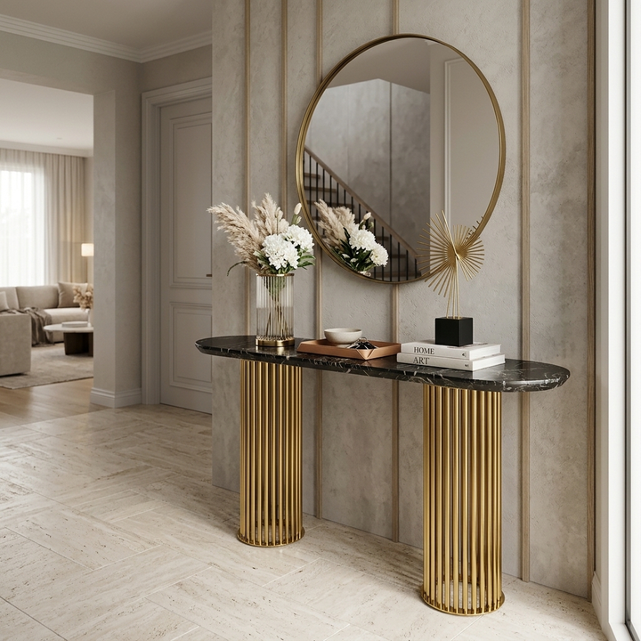 ATLAS Marble Hallway Table