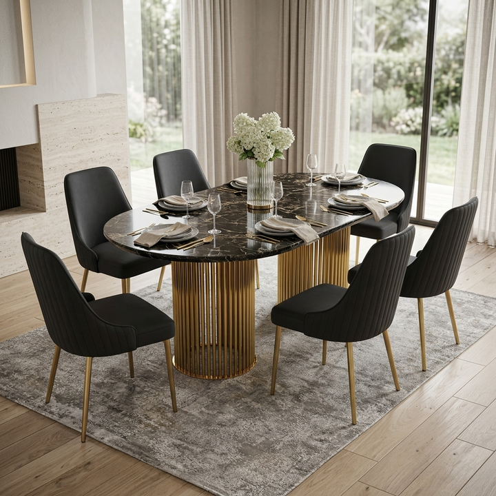 ATLAS Marble Dining Table