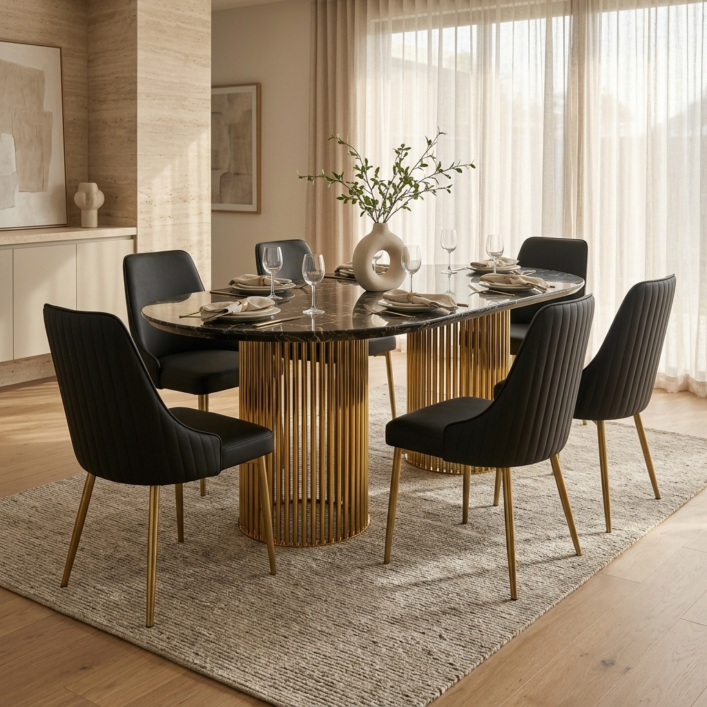 ATLAS Marble Dining Table