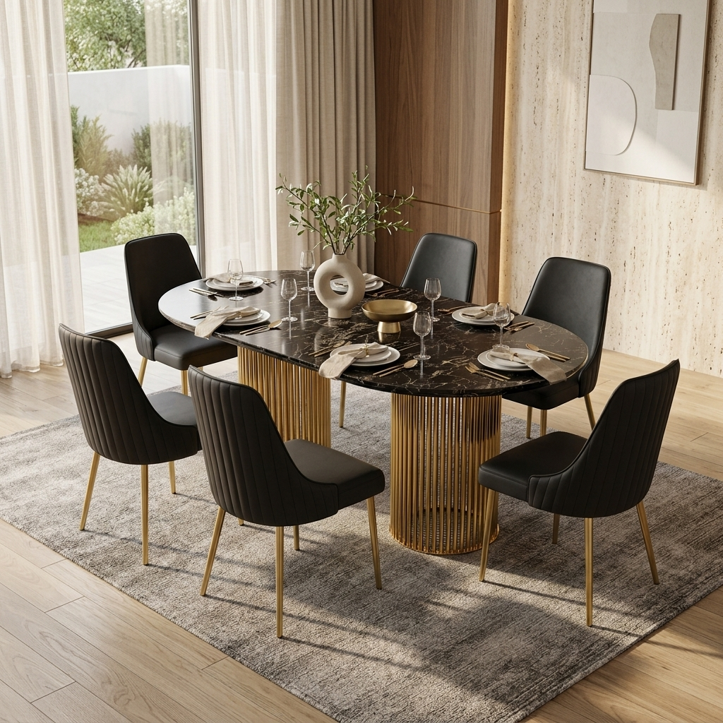 ATLAS Marble Dining Table