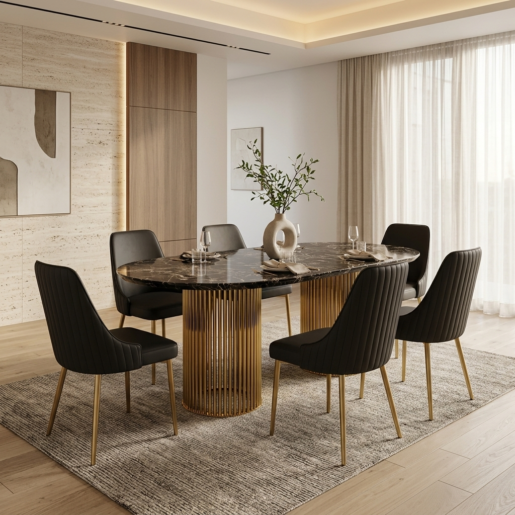 ATLAS Marble Dining Table