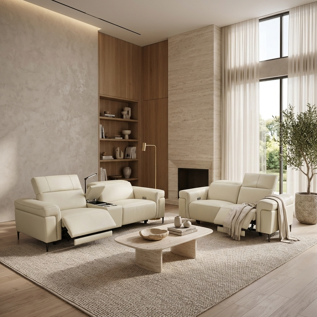 Kairo 3 + 2 Seater Recliner Lounge Suite