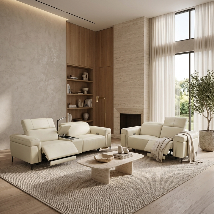 Kairo 3 + 2 Seater Recliner Lounge Suite