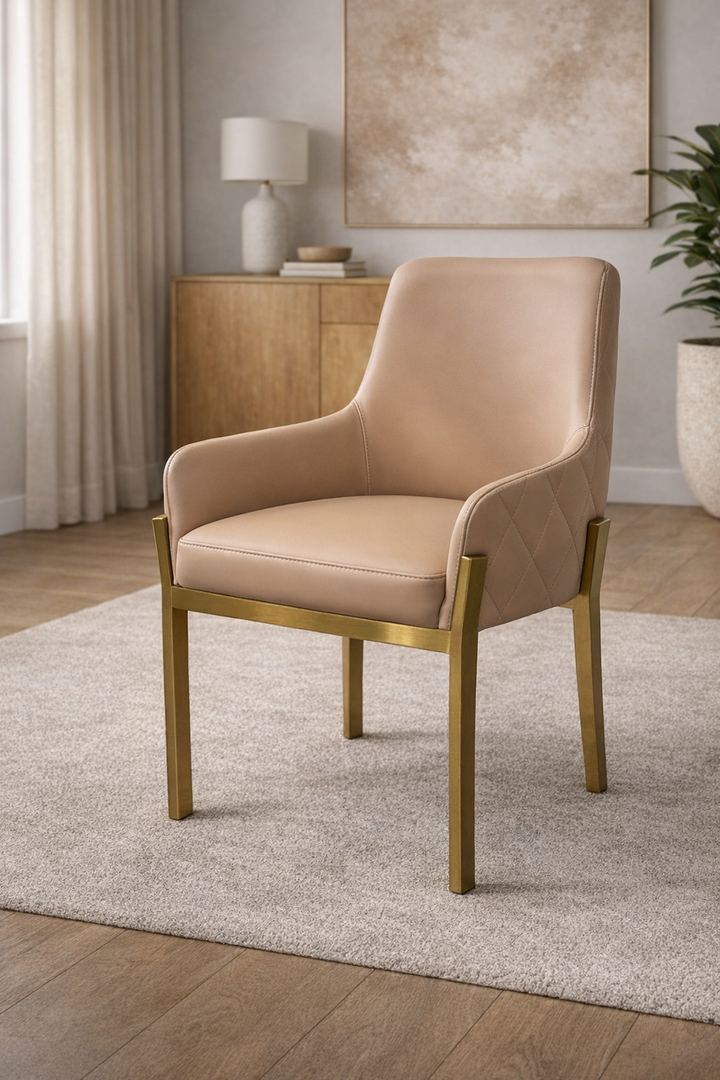 Golden Monarch Dining Chair