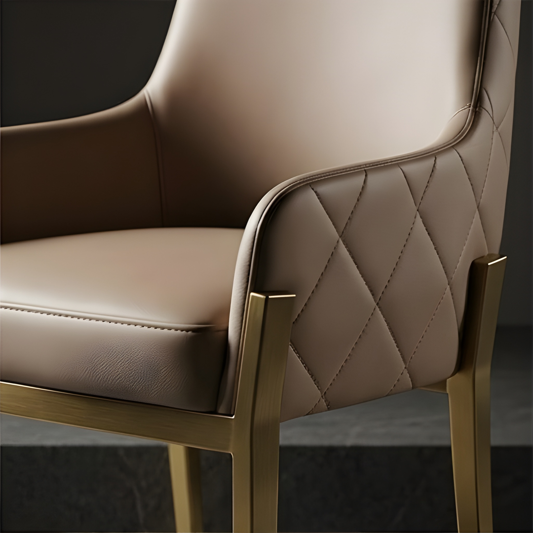 Golden Monarch Dining Chair