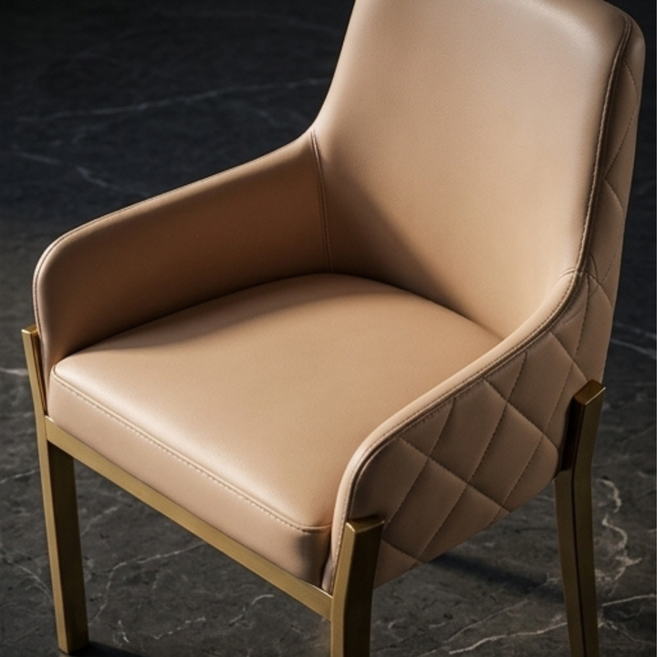 Golden Monarch Dining Chair