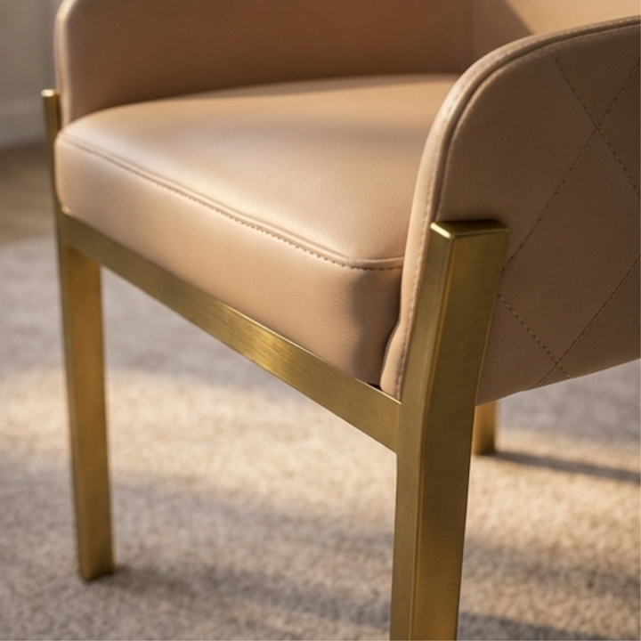 Golden Monarch Dining Chair