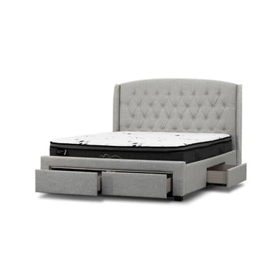 Kingston Upholstered Bed with Storage Drawers