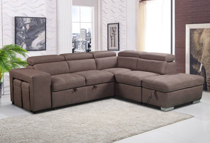 POSITANO 2STR SOFABED 2X OTT W/ RHF