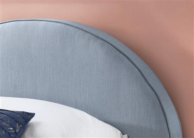 Alix Upholstered King Single Bed with Arched Headboard