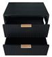 ELLA 2 DRAWER BEDSIDE