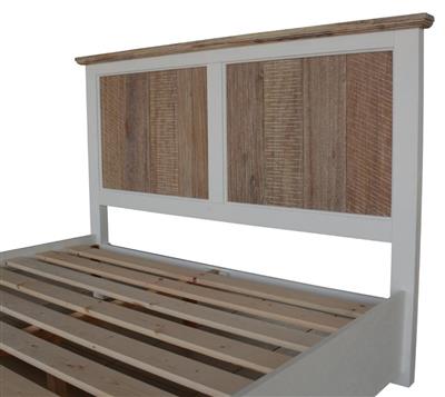 Folkestone King Bed with Storage Drawers & Acacia Timber