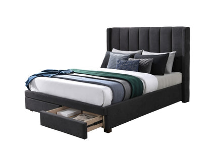 PERRISA  BED 2DRWS