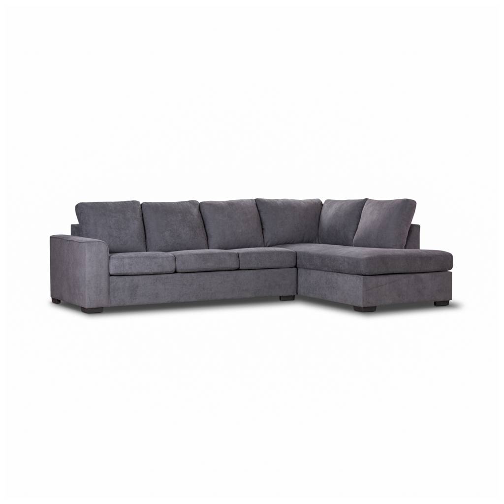KRISTIE 3 SEATER WITH CHAISE / SOFABED Optional